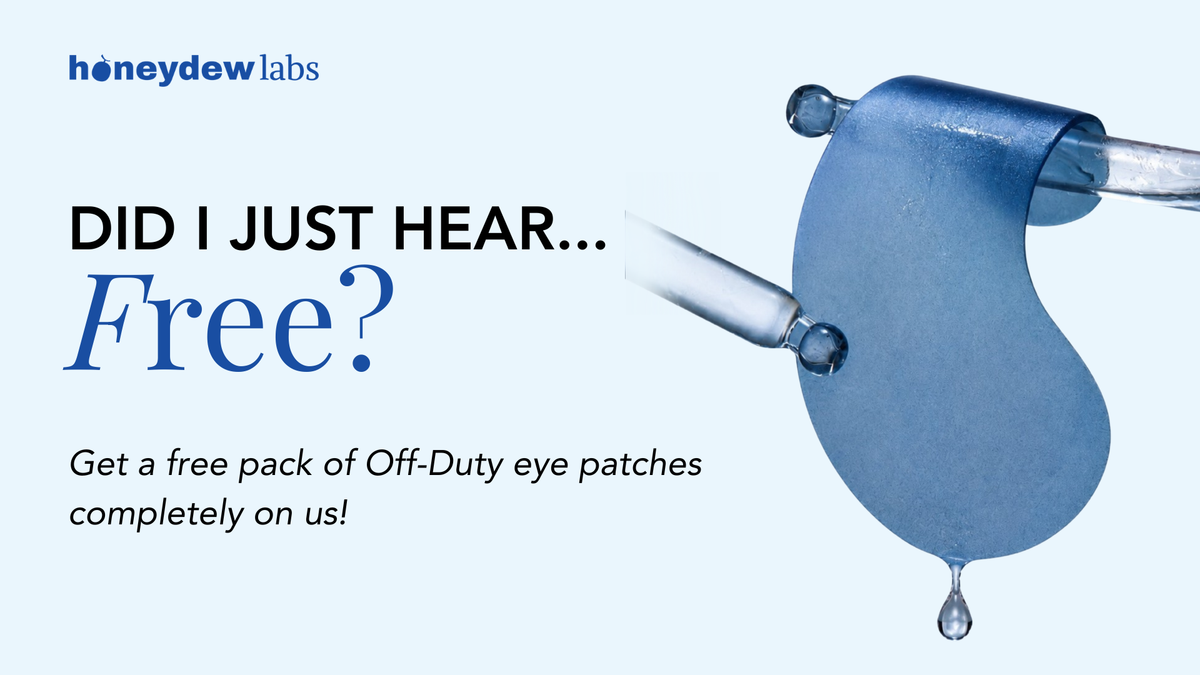 Honeydew Labs Copper Peptide Eye Patches
