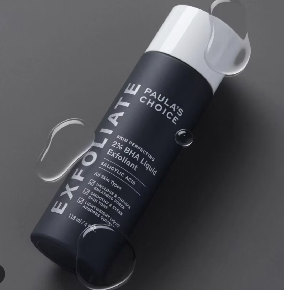 Can you use hypochlorous acid with salicylic acid?