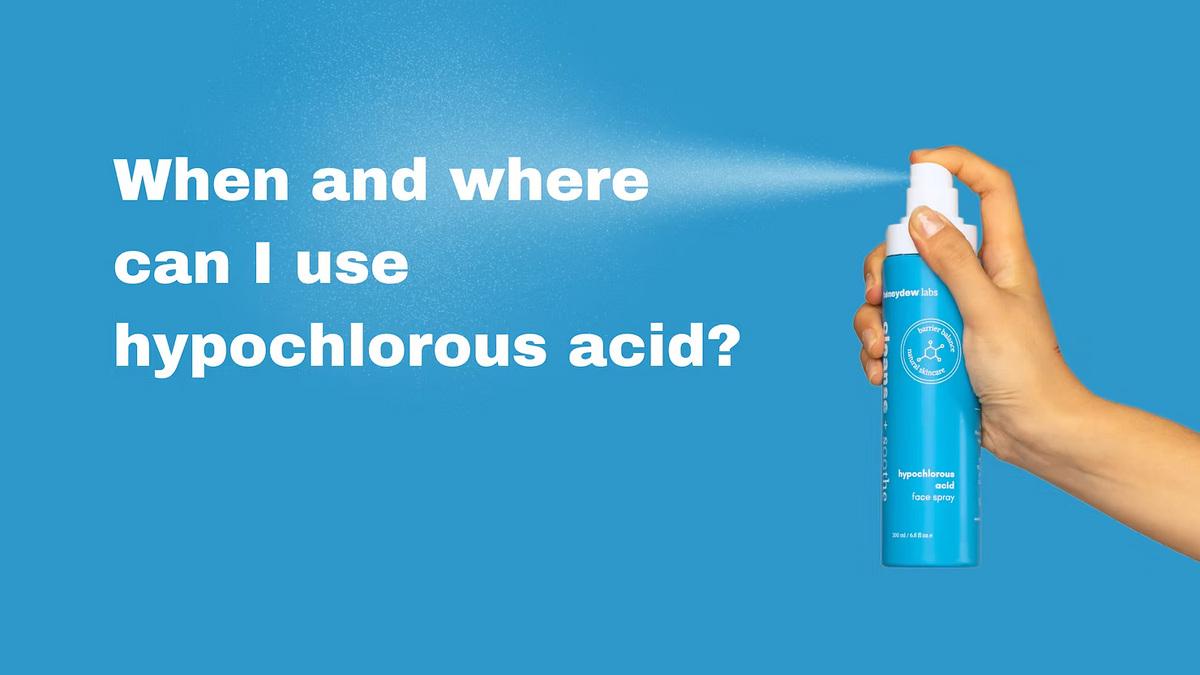 How to Use Hypochlorous Acid for Best Results