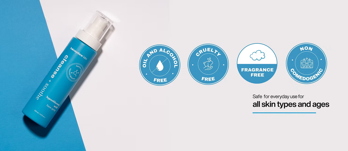 What Is Hypochlorous Acid? Skincare & Hygiene Guide