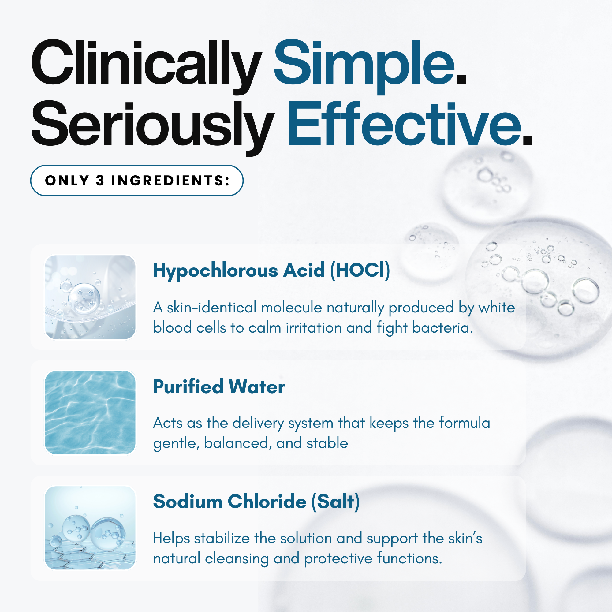 Hypochlorous Acid Spray - Cleanse & Soothe