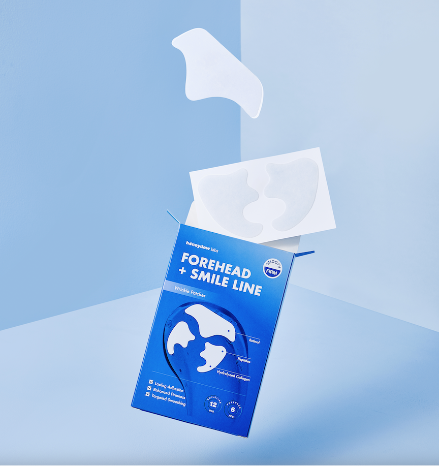 Forehead and Smile Line Wrinkle Patches