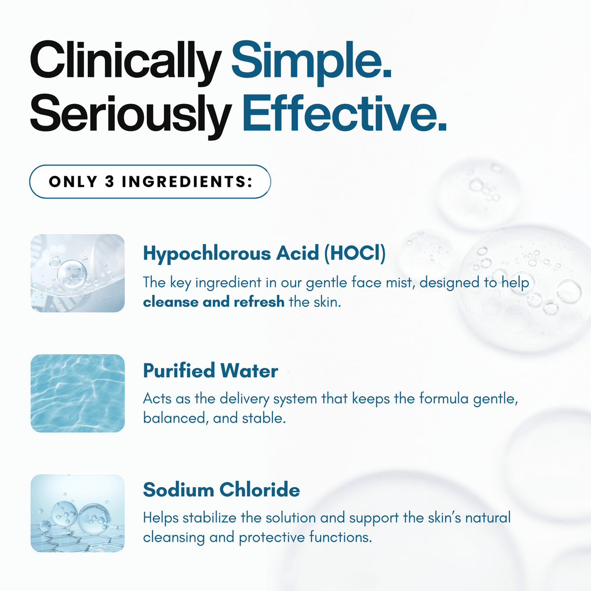 Hypochlorous Acid Spray - Cleanse & Soothe